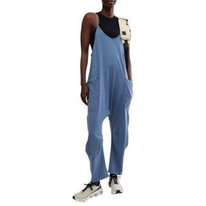 NWT Free People Movement- Hot Shot Onesie- Skyline (Misty Blue)- Size Medium